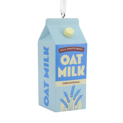 Adorno navideño de leche de avena Hallmark