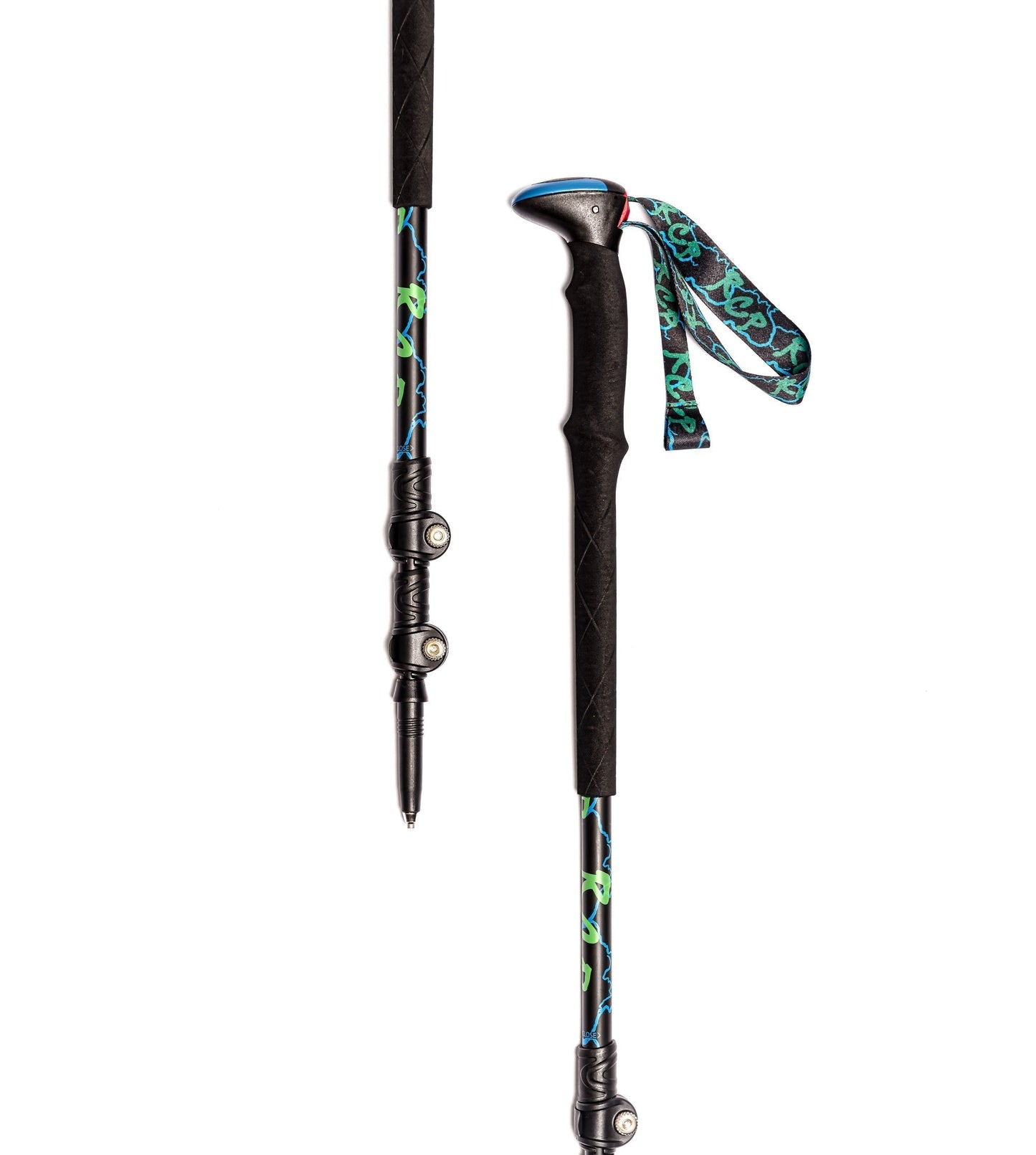 River Country Gear 100 percent Carbon Ultralight Trekking Poles with ergonomic grip on Tampa Home & Garden Store