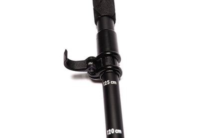 100 Carbon Folding Ultralight Poles River Country Gear black carbon trekking poles with 125 cm on Tampa Home & Garden Store
