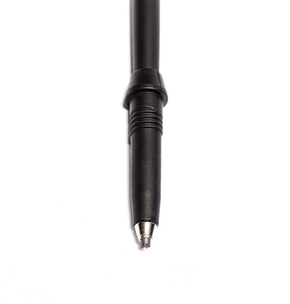 100 Carbon Folding Ultralight Pole close-up with black carbon shaft, textured grip, metal tip on Tampa Home & Garden Store