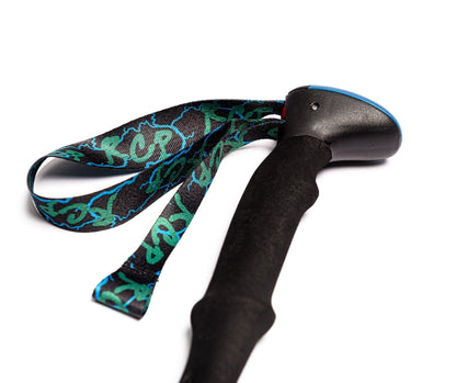 100 carbon ultralight trekking poles with foam grip and blue cap by River Country Gear on Tampa Home & Garden Store