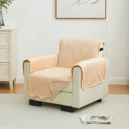 Velvet Furniture Protector And Elastic Cover
