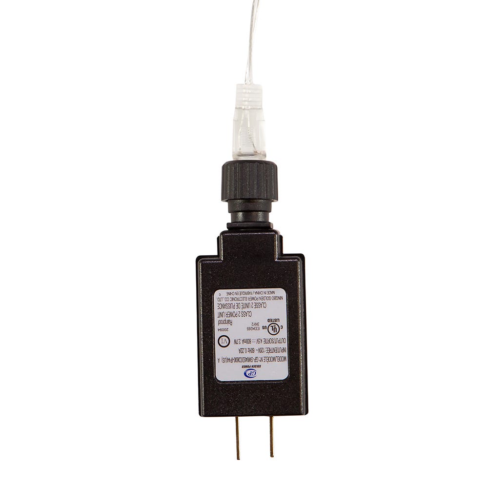 Guirlande lumineuse irisée champagne avec cascade de LED blanc chaud ultra-lumineuses - 2 m - 100 LED