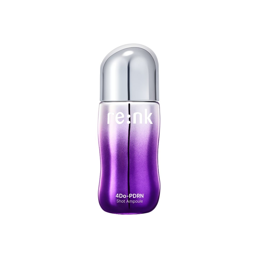 Ampoule bottle Seoulia Re:NK 4Do-PDRN Shot Ampoule, purple gradient with silver cap on Tampa Home & Garden Store