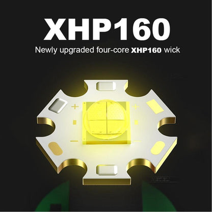 Stevvex XHP160 LED headlamp module on star PCB with bright yellow core for camping lights on Tampa Home & Garden Store