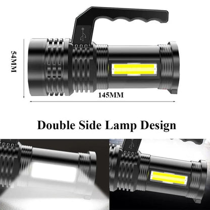 Rechargeable Handheld Spotlight Waterproof