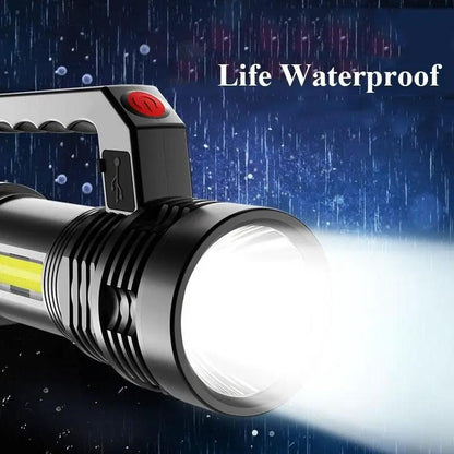 Rechargeable Handheld Spotlight Waterproof
