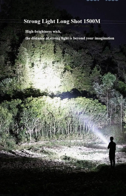 Rechargeable Handheld Spotlight Waterproof