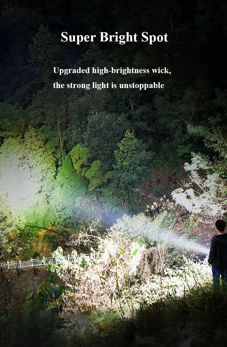Rechargeable Handheld Spotlight Waterproof
