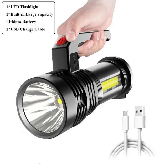 Rechargeable Handheld Spotlight Waterproof