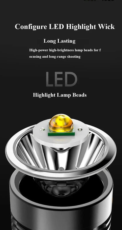 Rechargeable Handheld Spotlight Waterproof
