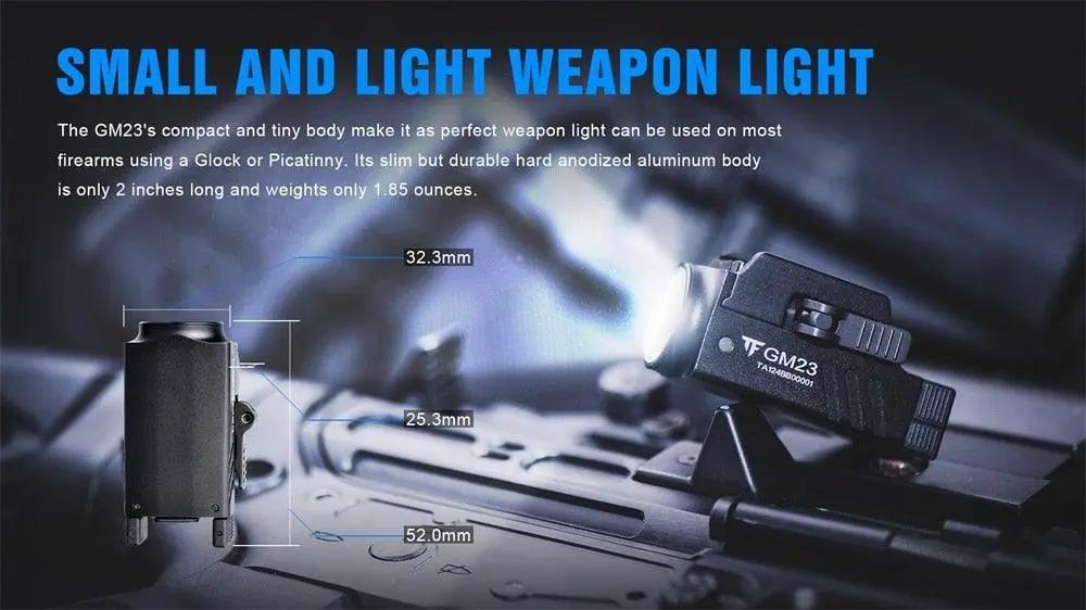 Rechargeable Spotlight Flashlight Waterproof