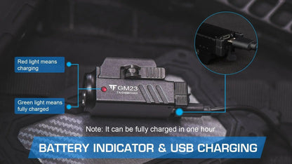 Rechargeable Spotlight Flashlight Waterproof