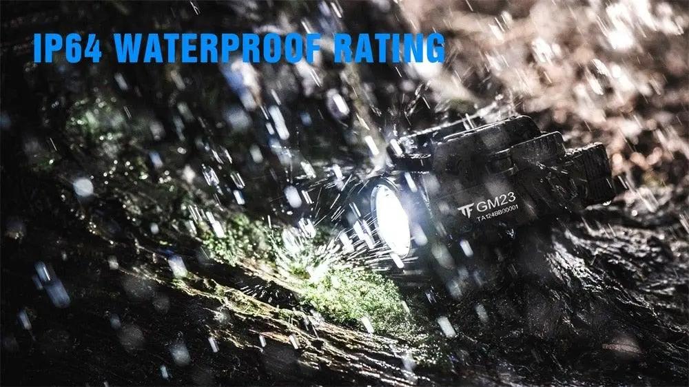 Rechargeable Spotlight Flashlight Waterproof