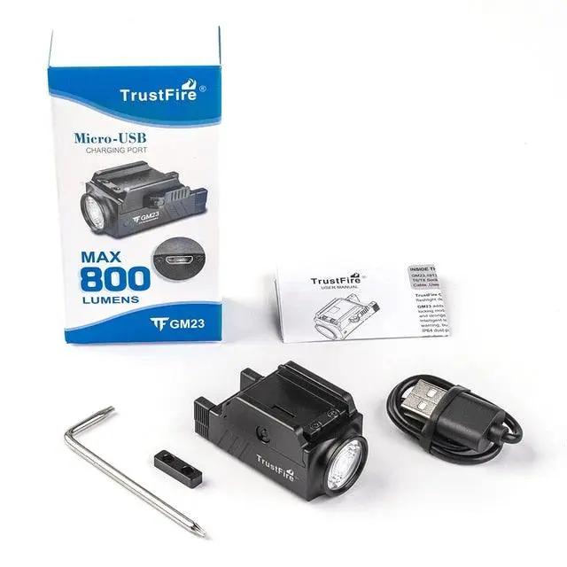 Rechargeable Spotlight Flashlight Waterproof