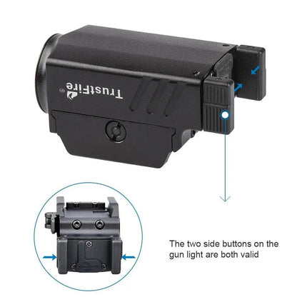 Rechargeable Spotlight Flashlight Waterproof