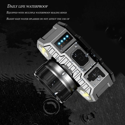 Stevvex ST4LMAPP190 LED headlamp, rechargeable, waterproof, high-lumen outdoor flashlight on Tampa Home & Garden Store