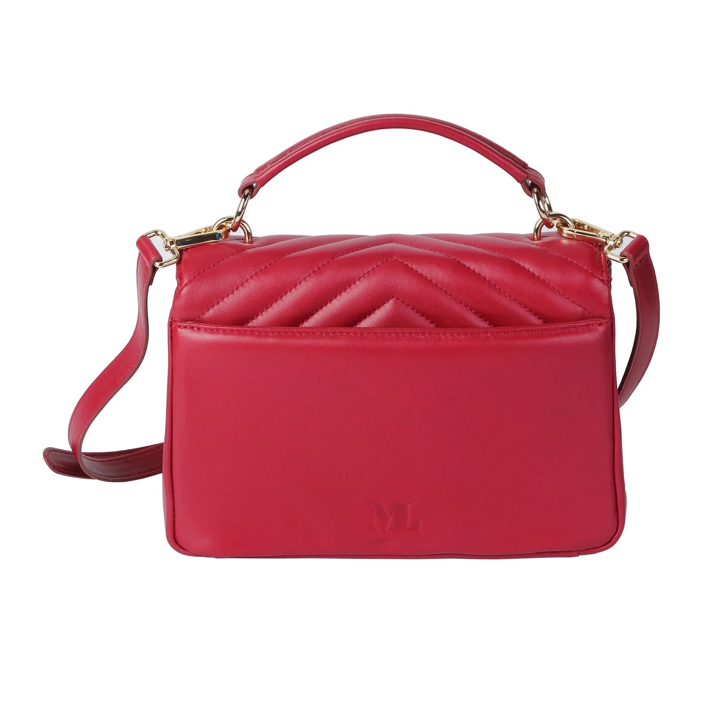 Soft Lambskin Flap Crossbody Bag – Quilted Leather Shoulder Purse