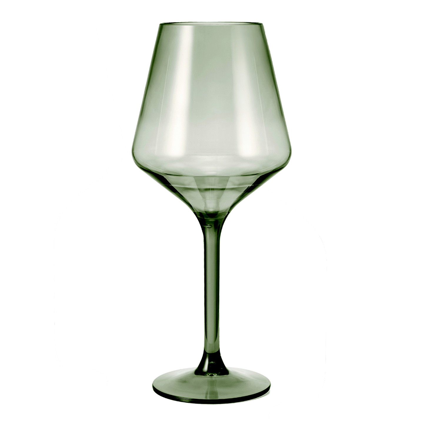 Saint Tropez Acrylic Stemmed Wine Glass of Two