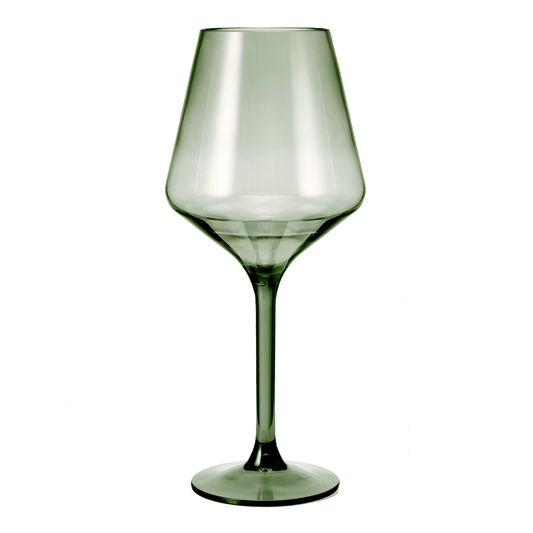 Saint Tropez Acrylic Stemmed Wine Glass of Two