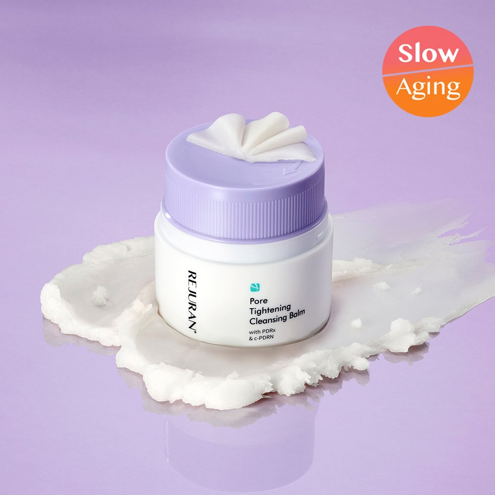 Cleansing balm REJURAN Pore Tightening 50ml jar with lavender lid by Seoulia on Tampa Home & Garden Store