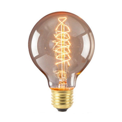 Retro Edison bulb ST50 globe amber glass warm decorative light Stevvex on Tampa Home & Garden Store