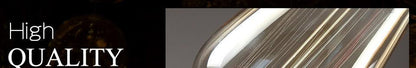 Stevvex retro Edison bulb with clear glass and visible filament tubes 40W 220V E27 on Tampa Home & Garden Store