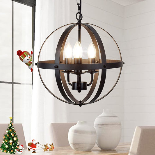 Retro Industrial Style Wrought Iron Lamp Creative Home - Tampa Home & Garden Store