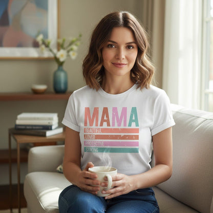 Soft Cotton Mama Aesthetic Short Sleeve Tee