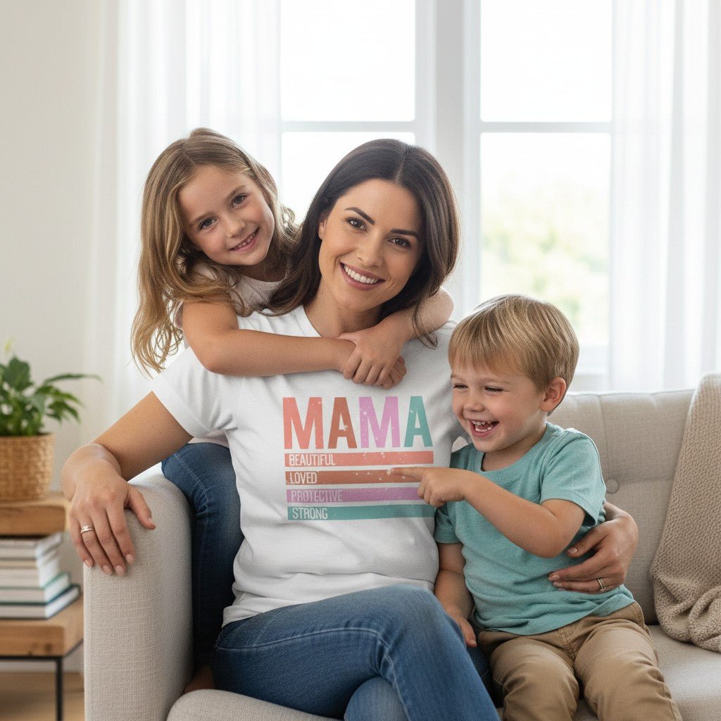 Soft Cotton Mama Aesthetic Short Sleeve Tee