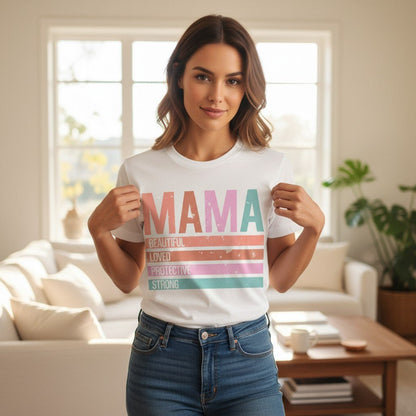 Soft Cotton Mama Aesthetic Short Sleeve Tee