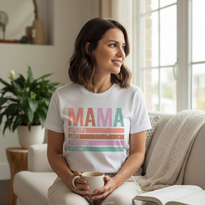 Soft Cotton Mama Aesthetic Short Sleeve Tee