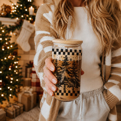 Retro Christmas Tree 17oz