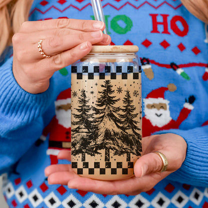 Retro Christmas Tree 17oz