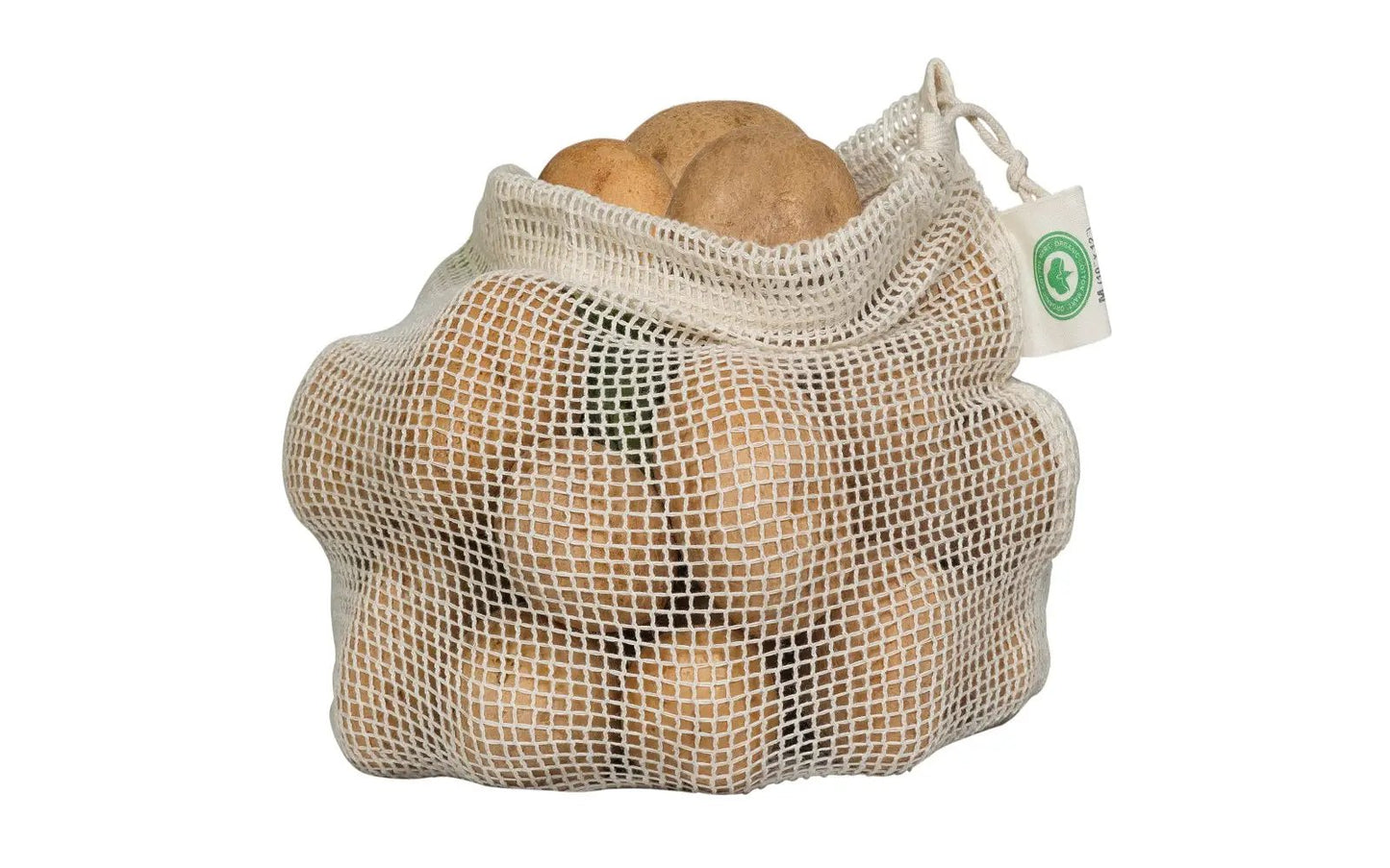 Organic Cotton Mesh Produce Bags and Reusable