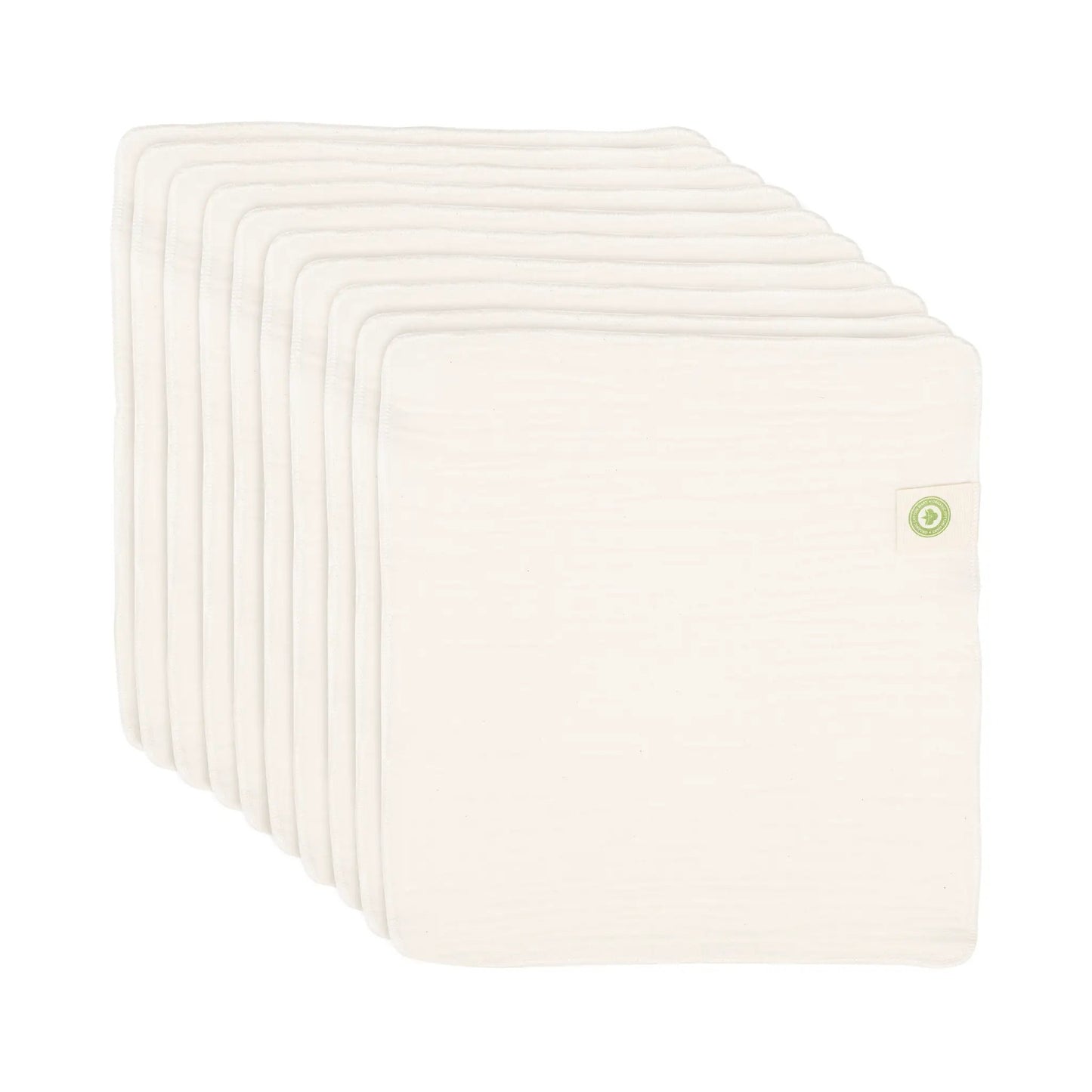 Reusable Baby Wipes Made From 100 Percent Cotton