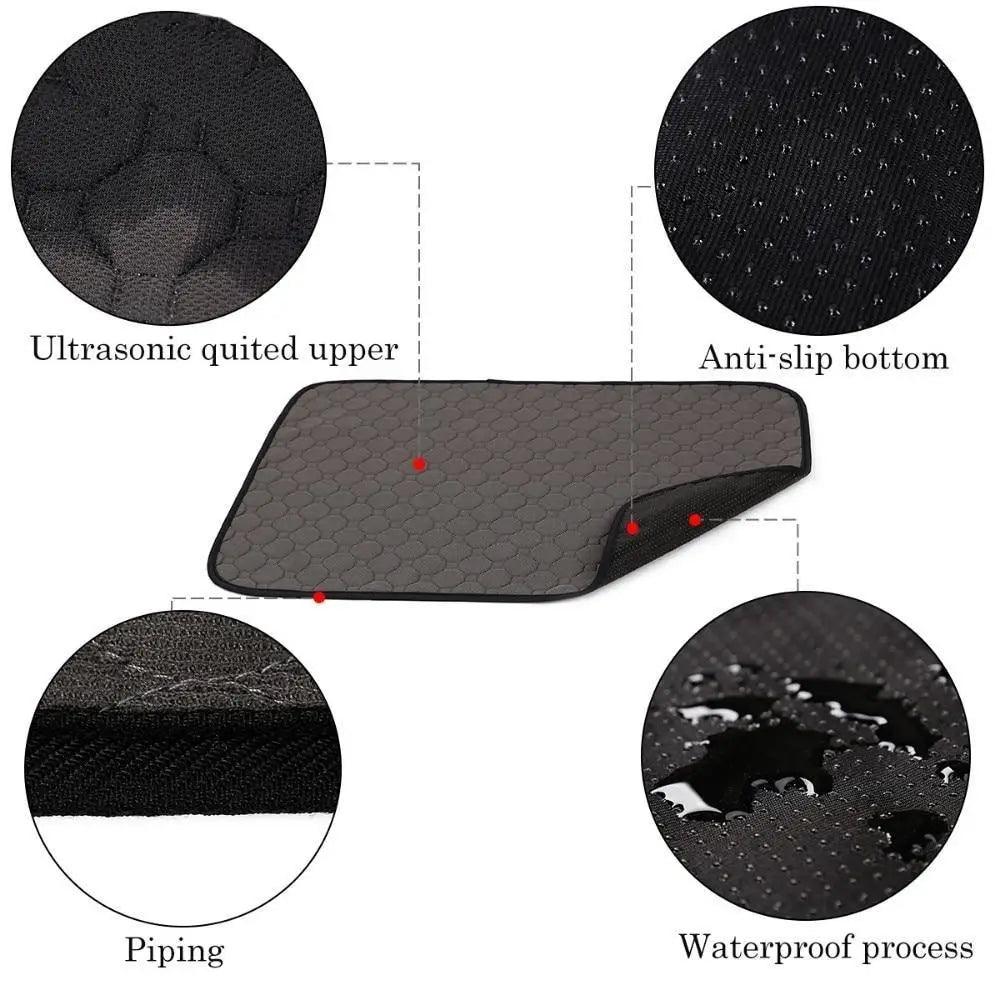 Stevvex reusable dog pee pad, quilted upper, anti-slip, waterproof washable mat for pets on Tampa Home & Garden Store