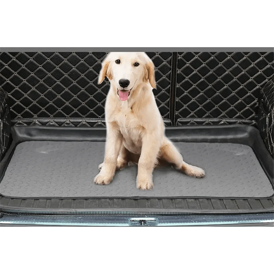 Stevvex reusable dog pee pad mat, gray washable training pad for dogs, cats, rabbits on Tampa Home & Garden Store