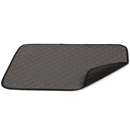 Stevvex reusable dog pee pads, gray hex-pattern waterproof mat, washable pet training pad on Tampa Home & Garden Store
