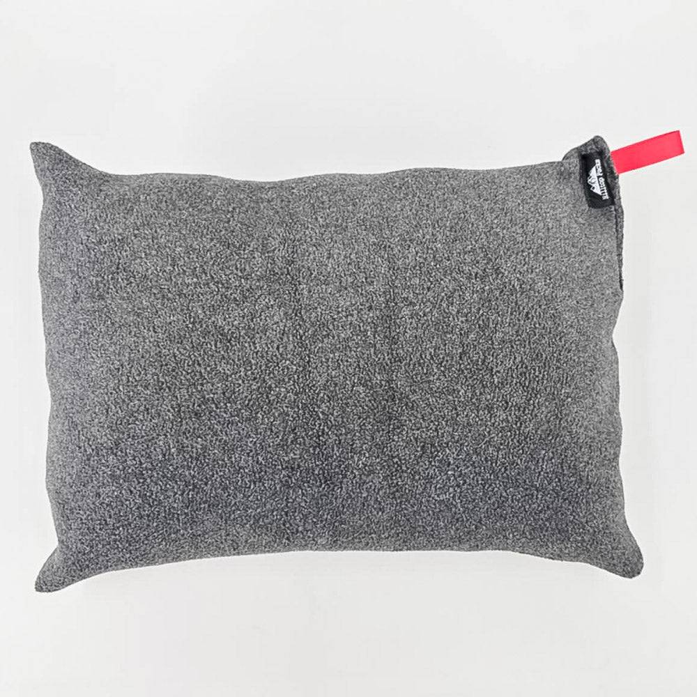 RFP Pillow by Hilltop Packs, ultralight backpacking pillow in gray with red pull tab on Tampa Home & Garden Store