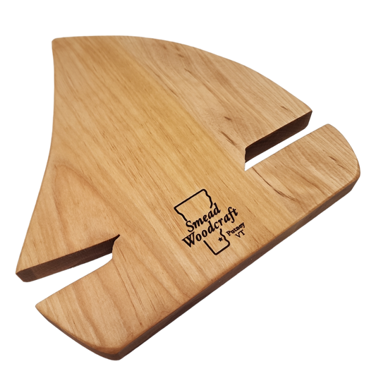 Planche à découper en bois - Voilier