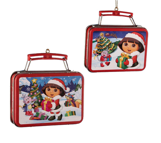Dora The Explorer Mini Lunch Box Ornament - Tampa Home & Garden Store