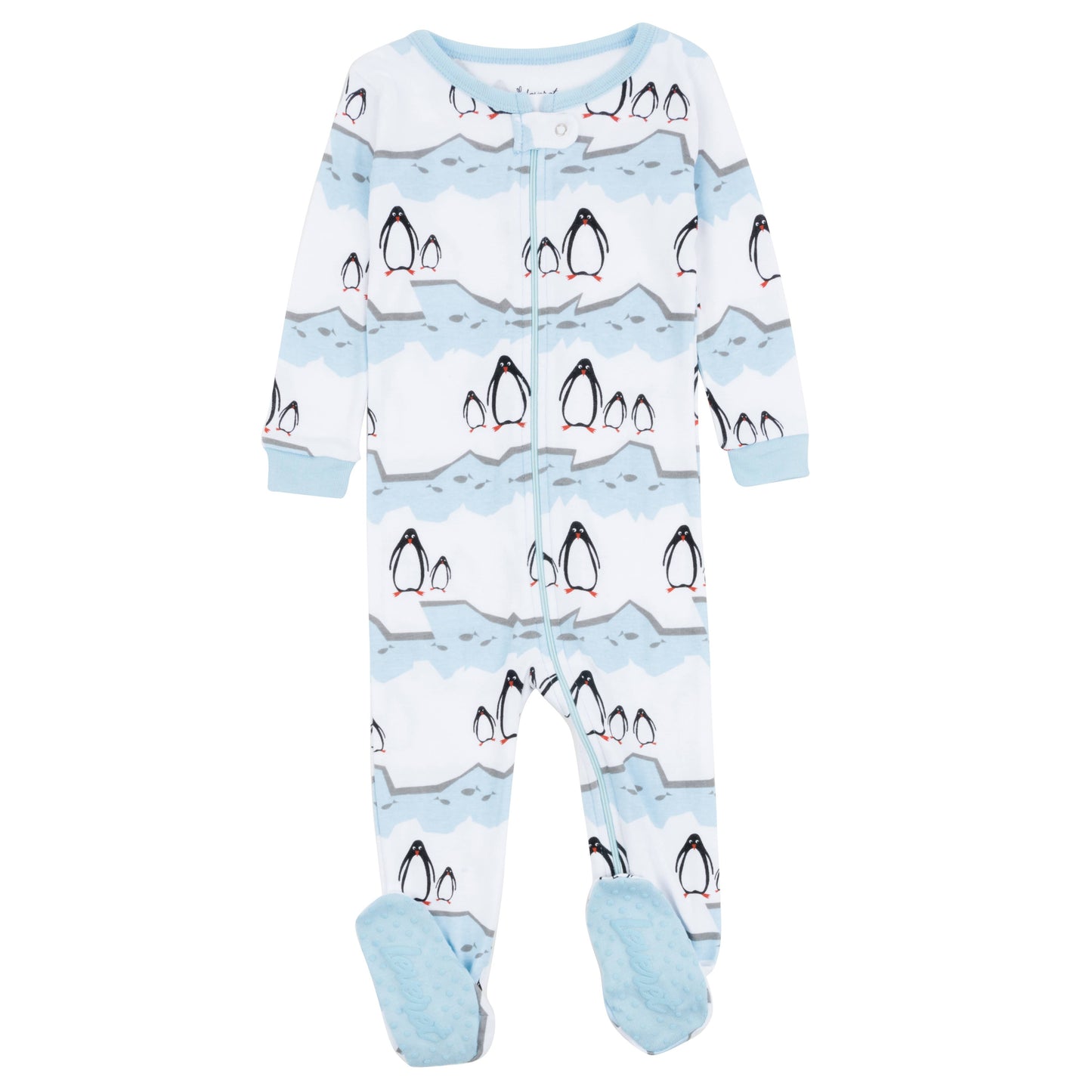 Pyjama pingouin en coton pour enfants -