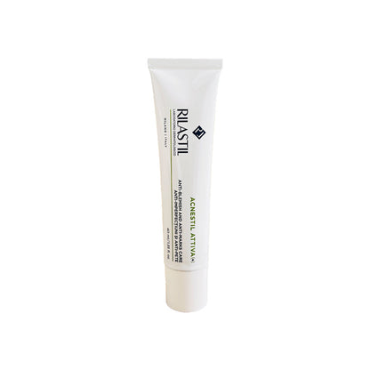 Rilastil Acnestil Attiva anti-blemish cream tube white with black/green 40ml Beauty Care Bag on Tampa Home & Garden Store