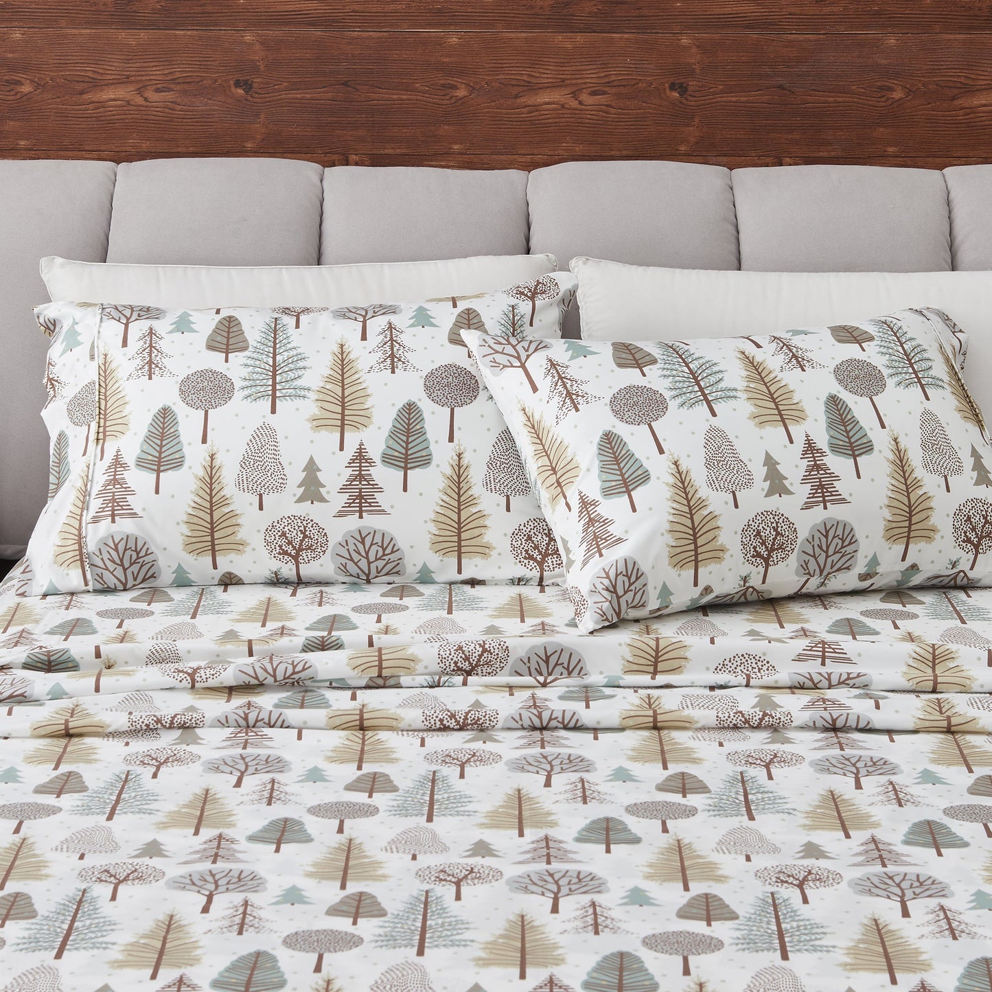 Lodge Printed Sheet Set and the Rustic Print