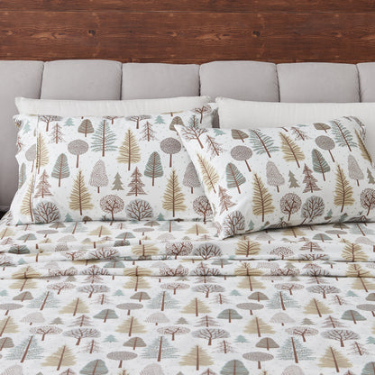 Lodge Printed Sheet Set and the Rustic Print
