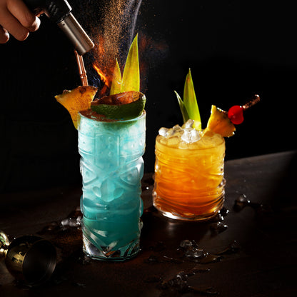 Pacific Crystal Tiki Glasses and Drinkware