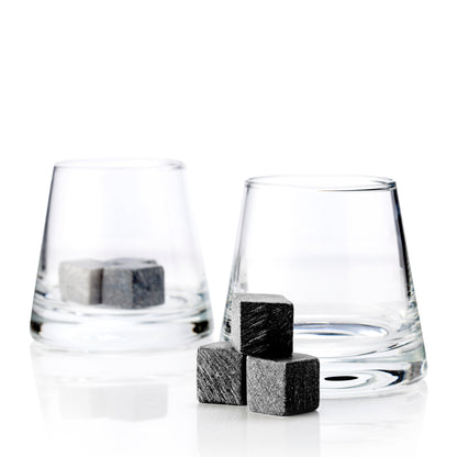 Soapstone Whiskey Chill Rocks and Glass Set