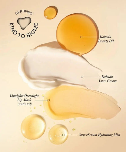 RMS Beauty Skincare Secrets Travel Kit, 4 items, Kakadu Beauty Oil, Luxe Cream on Tampa Home & Garden Store