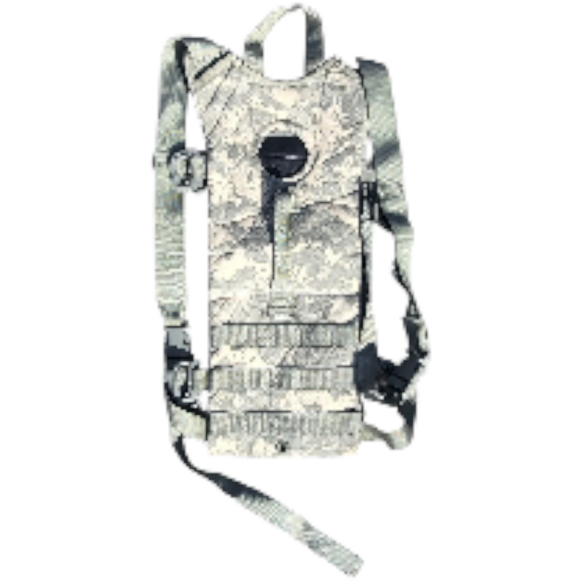 Fury28 USGI ACU UCP MOLLE rifle vest with hydration carrier and pouches in camo on Tampa Home & Garden Store